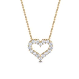 14K Yellow Gold Lab Grown Diamond PENDANT 1.54 ctw SJP31469-1.50CT