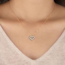 14K Yellow Gold Lab Grown Diamond PENDANT 1.54 ctw SJP31469-1.50CT