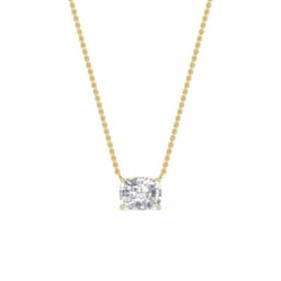 14K Yellow Gold Lab Grown Diamond PENDANT 1.58 ctw SJP31603CU-1.50CT