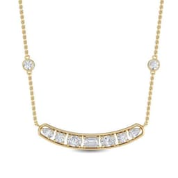 14K Yellow Gold Lab Grown Diamond PENDANT 0.67 ctw SJP31706MS-0.68CT