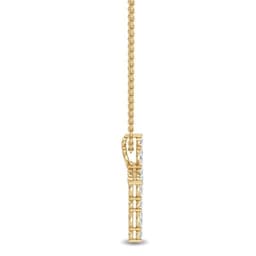 14K Yellow Gold Lab Grown Diamond PENDANT 0.55 ctw SJP31838-0.50CT