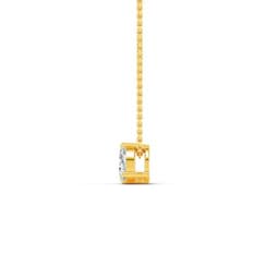 14K Yellow Gold Lab Grown Diamond PENDANT 0.91 ctw SJP31909EMPE-0.88CT