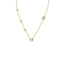 14K Yellow Gold Lab Grown Diamond PENDANT 2.55 ctw SJP32015-2.50CT