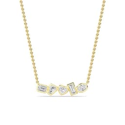 14K Yellow Gold Lab Grown Diamond PENDANT 0.56 ctw SJP32447FS-0.50CT