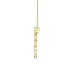 14K Yellow Gold Lab Grown Diamond PENDANT 0.47 ctw SJP32483-0.50CT