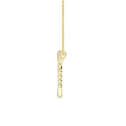 14K Yellow Gold Lab Grown Diamond PENDANT 0.72 ctw SJP32485-0.75CT