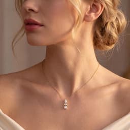 14K Yellow Gold Lab Grown Diamond PENDANT 3.74 ctw SJP32701-3.50CT