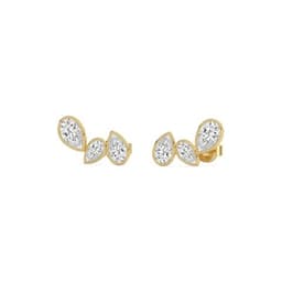 14K Yellow Gold Lab Grown Diamond EARRINGS 2.29 ctw SJPSE210193PE-2.25CT