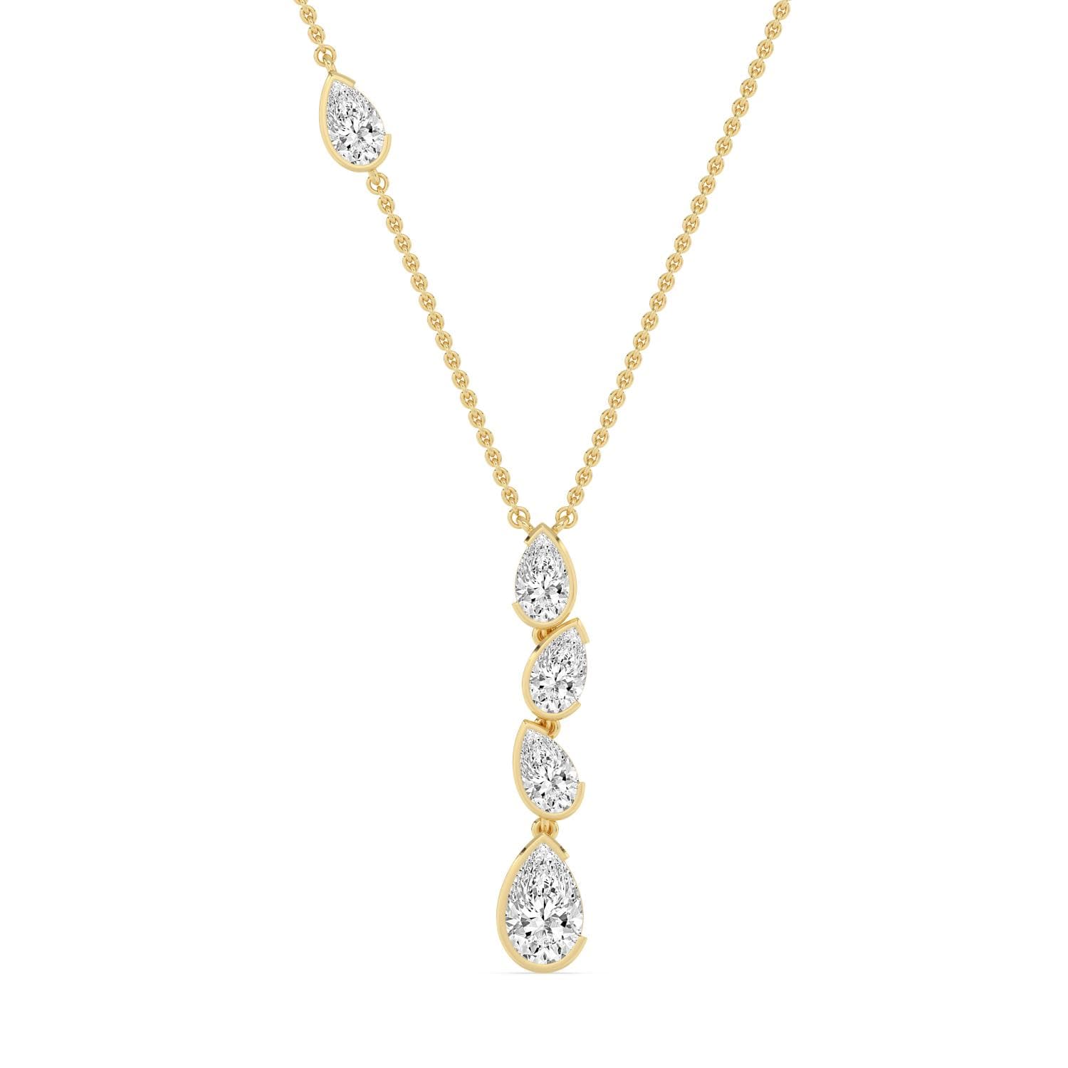 14K Yellow Gold Lab Grown Diamond PENDANT 1.81 ctw SJPSP210194PE-1.83CT