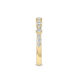 14K Yellow Gold 0.36 ct. tw. Lab Grown Diamond Stackable Ring SJR56089-0.33CT