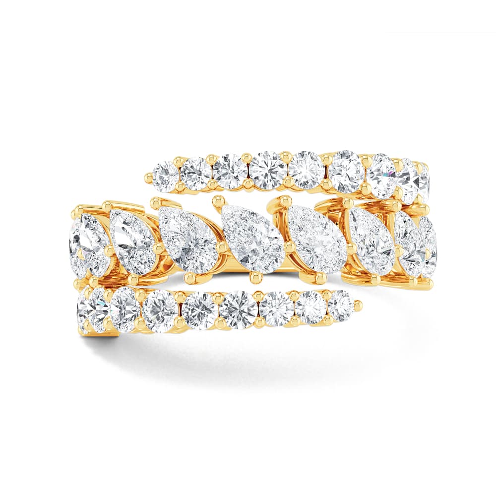 14K Yellow Gold Lab Grown Diamond Stackable Ring 2.59 ctw SJR57365