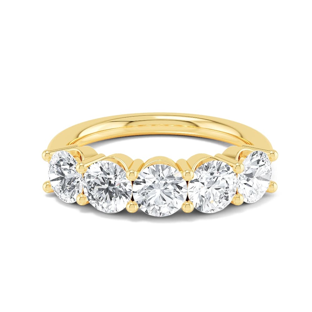 14K Yellow Gold Lab Grown Diamond Engagement Ring 2.00 ctw SJR57413-2.00CT
