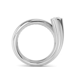 14K White Gold Lab Grown Diamond RING 0.75 ctw SJR57444