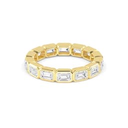 14K Yellow Gold Lab Grown Diamond Ring 2.18 ctw SJR60533EM-2.38CT