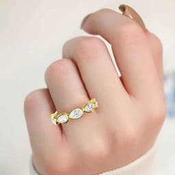 14K Yellow Gold Lab Grown Diamond Ring2.83 ctw SJR60536PE-2.83CT