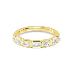14K Yellow Gold Lab Grown Diamond Ring0.75 ctw SJR60538EM-0.75CT