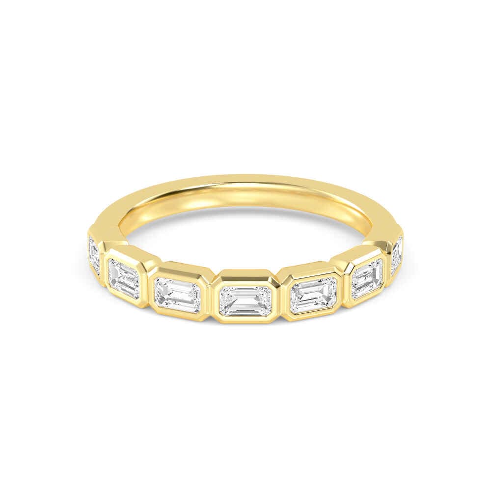 14K Yellow Gold Lab Grown Diamond Ring0.75 ctw SJR60538EM-0.75CT