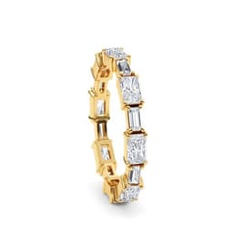 14K Yellow Gold Lab Grown Diamond Wedding Bands 1.51 ctw SJR61236-1.63CT