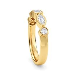 14K Yellow Gold Lab Grown Diamond RING 0.67 ctw SJR61499-0.68CT