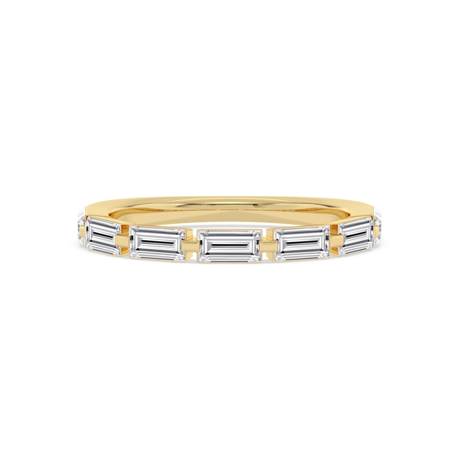 14K Yellow Gold Lab Grown Diamond RING 1.05 ctw SJR62351BG-1.00CT
