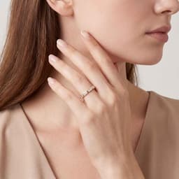 14K Yellow Gold Lab Grown Diamond RING 1.05 ctw SJR62351BG-1.00CT