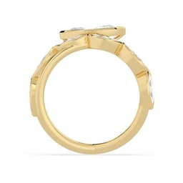 14K Yellow Gold Lab Grown Diamond RING 2.28 ctw SJR62421MQ-1.00CT