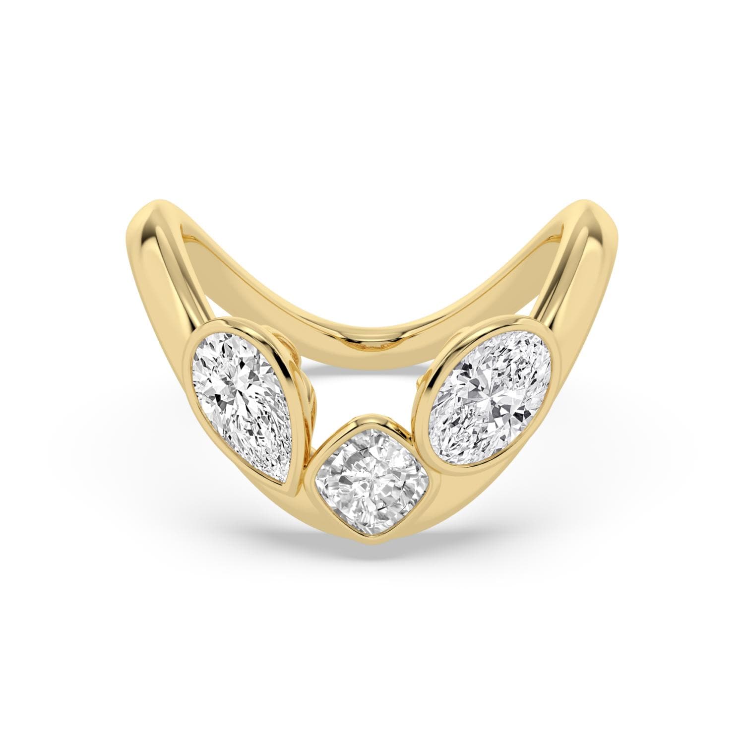 14K Yellow Gold Lab Grown Diamond RING 1.79 ctw SJR62422-1.83CT