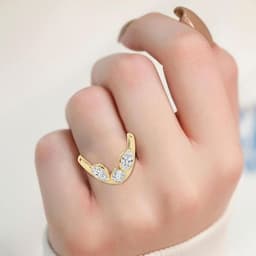 14K Yellow Gold Lab Grown Diamond RING 1.79 ctw SJR62422-1.83CT