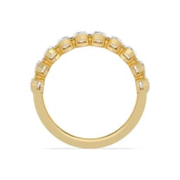 14K Yellow Gold Lab Grown Diamond RING 4.11 ctw SJR62447-4.00CT