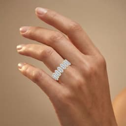 14K Yellow Gold Lab Grown Diamond WEDDING RINGS 11.11 ctw SJR62535LSOV-0.70PT