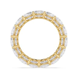 14K Yellow Gold Lab Grown Diamond WEDDING RINGS 11.11 ctw SJR62535LSOV-0.70PT