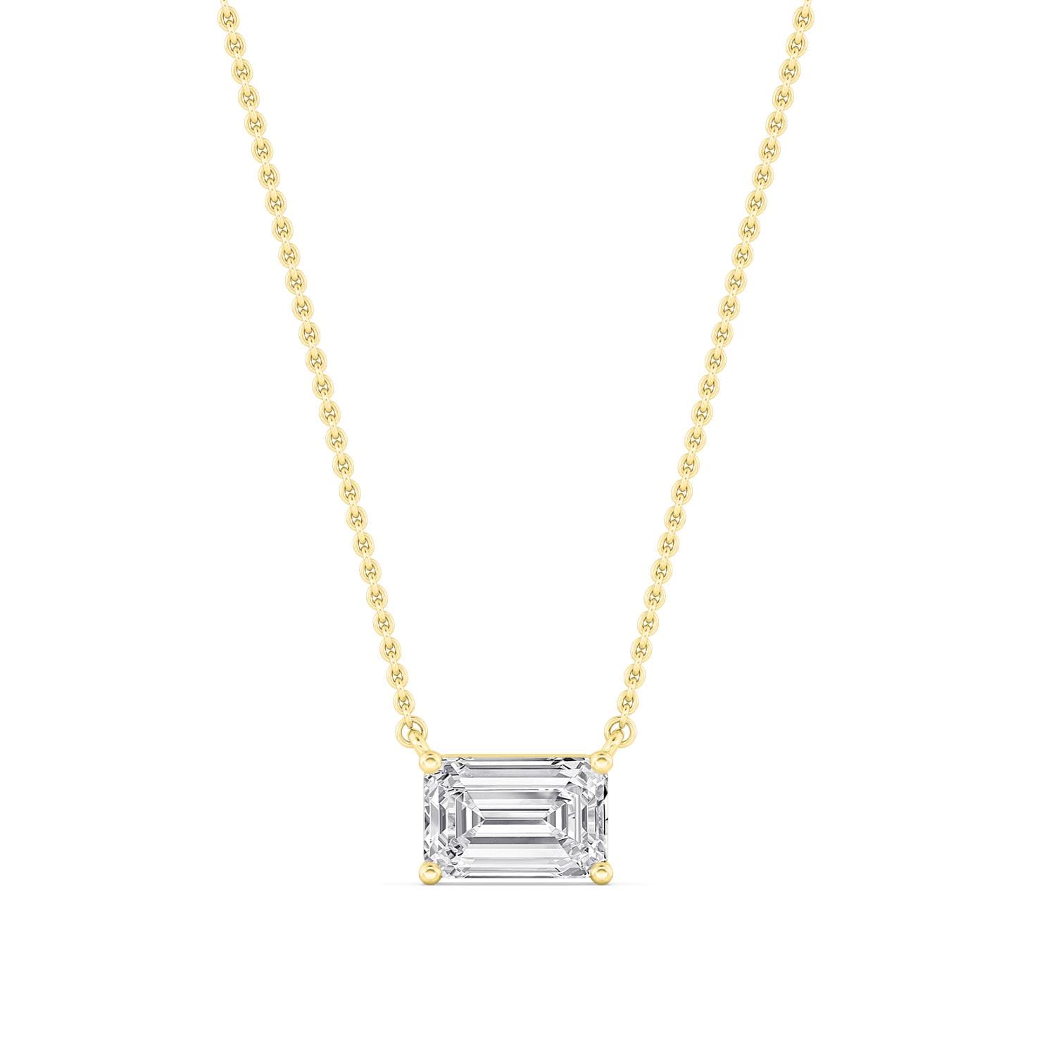14K Yellow Gold Lab Grown Diamond PENDANT 2.00 ctw SJP31603EM-2.00CT