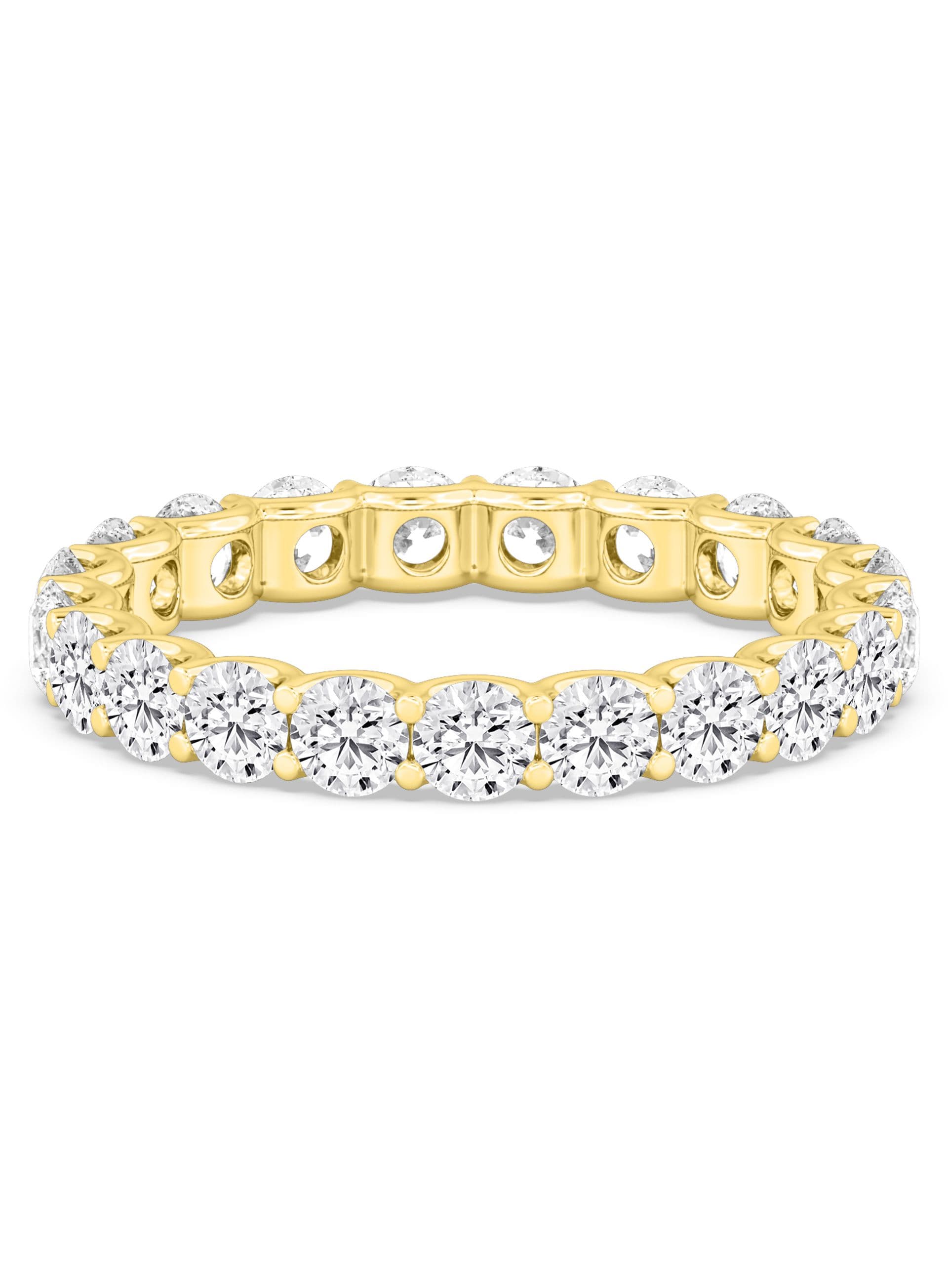 14K Yellow Gold Lab Grown Diamond WEDDING BANDS 2.06 ctw SJR61725-2.00CT